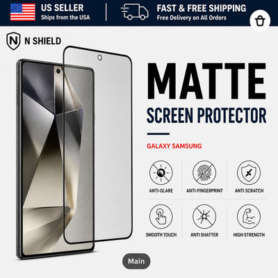 Anti-Glare Matte Soft Screen Protector For All Galaxy Samsung