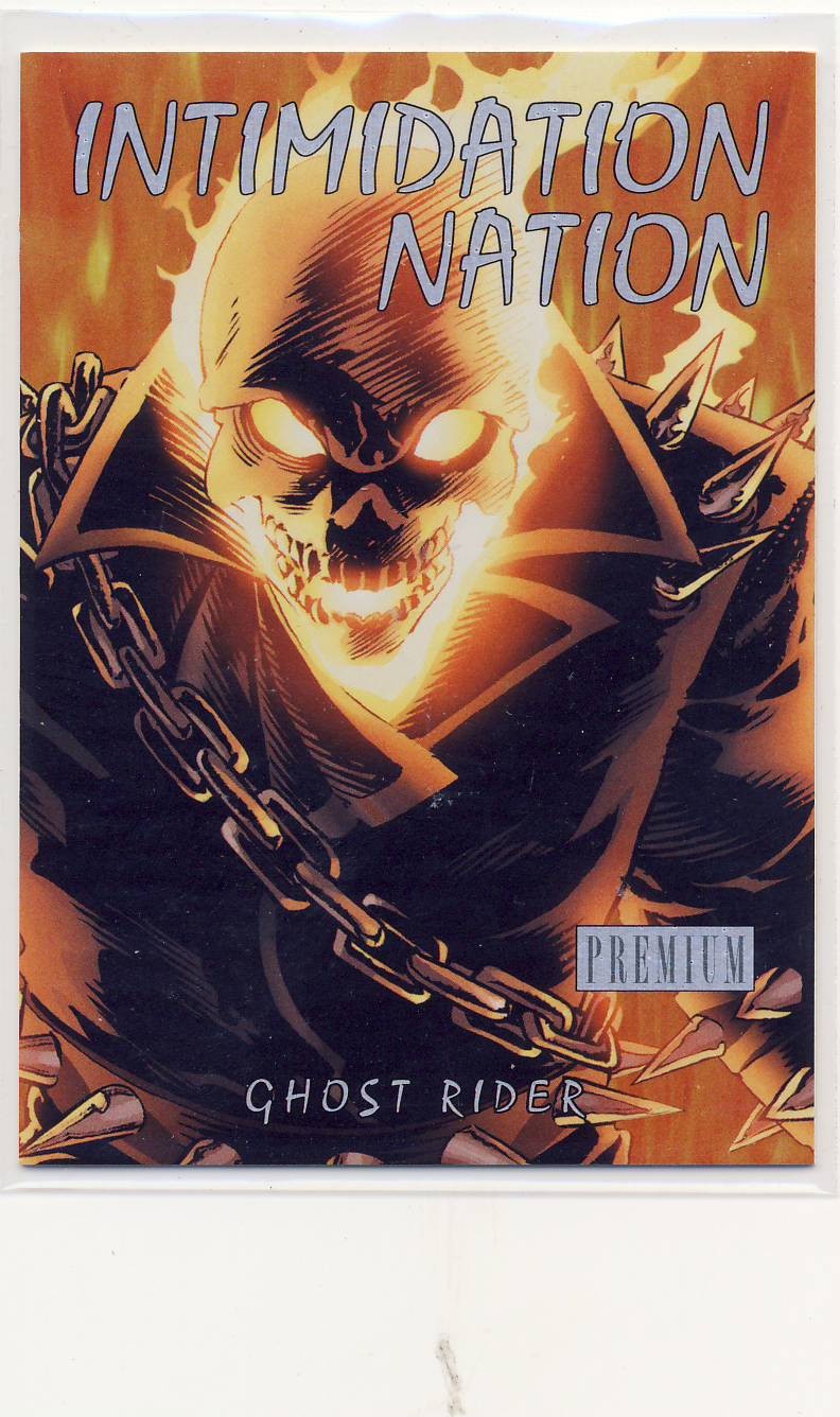 2013 Marvel Fleer Retro Intimidation Nation 4 Ghost Rider