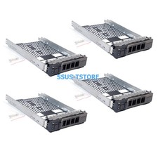 4 For Dell F238F 3.5" Hard Drive Tray Caddy 0X968D R720 R520 R420 R620 R710 R730