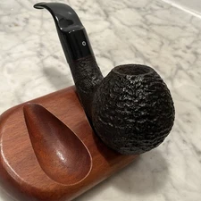 Ardor Urano GIANT fantasy handmade Italian 2005 Rustic Briar Bent Pipe - Italy