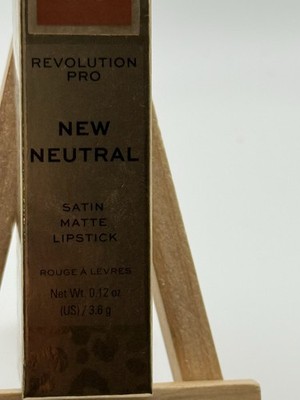 Revolution Pro Intensely Pigmented Lipstick With Satin & Matte Finish 