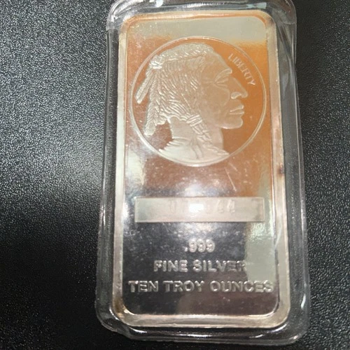 1 0 oz Silver Bar – Generic – .999 Fine Silver – Free Shipping