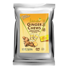 Prince of Peace Ginger Chews Original, 1 lb. Candied Ginger, Natural Ginger Chew