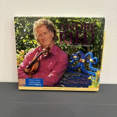 Andre Rieu Jewels Of Romance Deluxe CD with BONUS DVD Deluxe Edition
