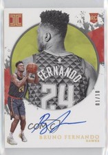2019-20 Panini Impeccable Rookie Holo Gold 1/10 Bruno Fernando #131 Auto 0bt4
