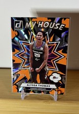 2025 Panini Donruss WNBA Alyssa Thomas  #11 My House /399 Orange Fireworks