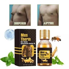 Men Therm Bee Venom for Chest 2025 Bee Venom Gynecomastia Heating Oil