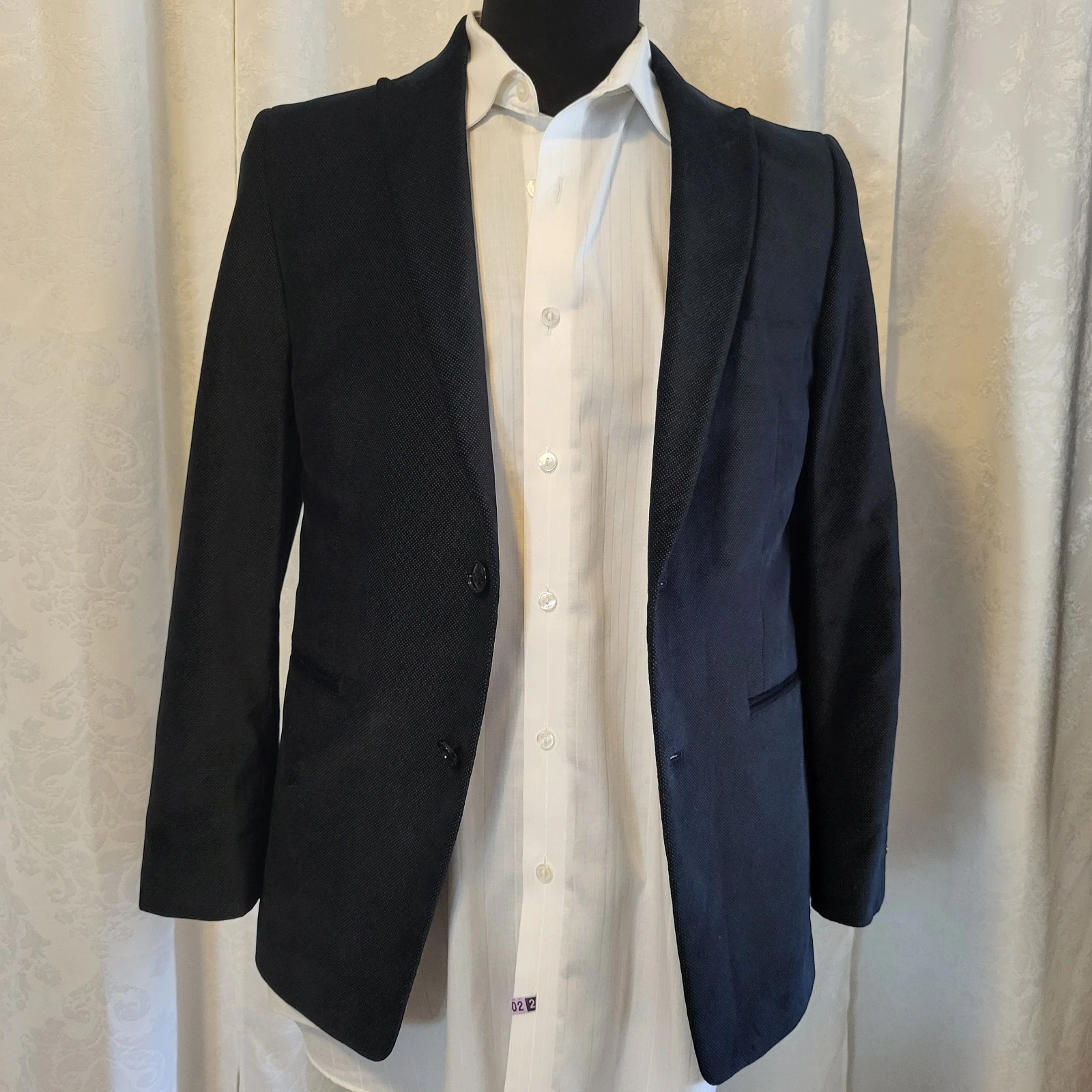 Blazer Michael Kors Big Boy cappotto sportivo giacca taglia 18R blu scuro