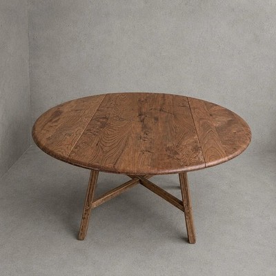 Mid Century Esstisch Ercol Ulme & Buche Klappblatt Bauernhaus