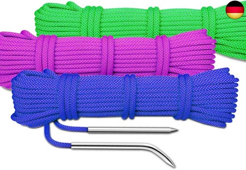 Senhai Edelstahl Nähnadel, Paracord FID Nadel mit Stoffbeutel, Paracord - Bild 9 von 9