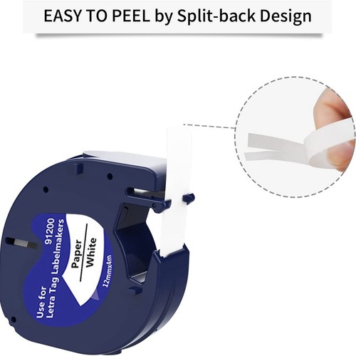 6 PièCes D'éTiquettes Compatible avec éTiqueteuse Recharge Papie4723 - Photo 6/8
