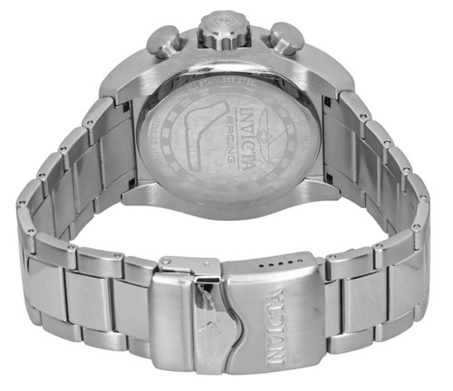 Invicta Racing Chronograph Edelstahl weißes Zifferblatt Quarz 47746 Herrenuhr - Picture 4 of 4