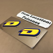 NOS 2   D  DYNO Decal 90  s BMX Bike Frame Seat Stickers Detour Vfr Compe Nitro