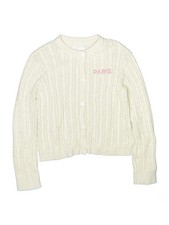 Zara Girls Ivory Cardigan 12