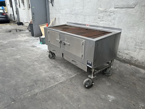 Aztec ST Stainless Char-Broiler Charcoal/Wood Burning Grill SS w ...