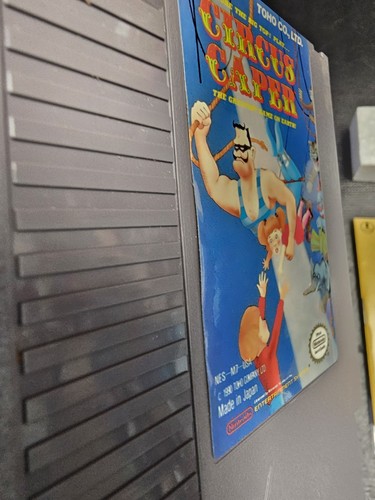 Circus Caper Complete in Box CIB (Nintendo, NES 1990) Must see!! - Picture 10 of 15
