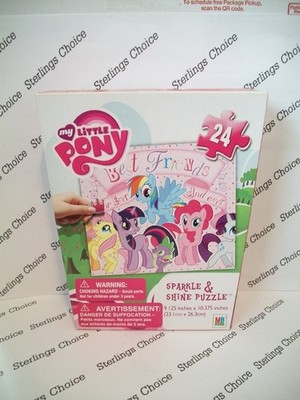 My Little Pony Sparkle & Shine 24 Piece Puzzle with Stickers