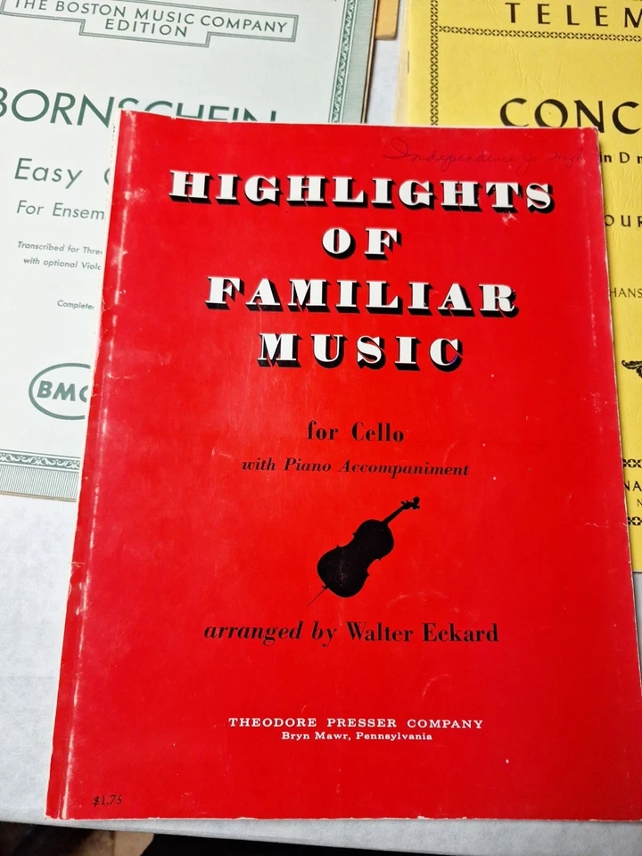 Lot w String Ensembles Orchestra Sheet Music Classics Concerto Booklets - Image 3 of 4