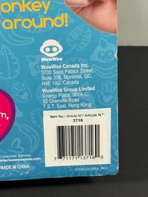 Fingerlings Baby Monkey Light Teal With Purple Hair Zoe Interactive Friend Toy