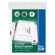 BAZIC Heavy Weight Top Loading Sheet Protectors 10/Pack , pack of 24