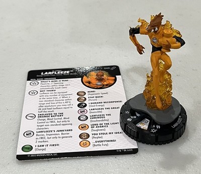 LARFLEEZE #049 Batman Team Up DC HeroClix Super Rare