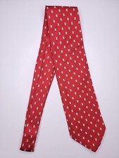 Frangi Mens Formal Necktie 58"Lx3.5"W Red Neck Tie