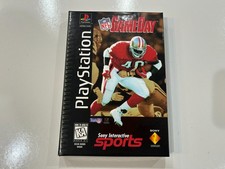 NFL GameDay Long Box (PlayStation PS1) CIB Complete w Manual + Reg + Foam N MINT