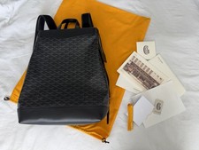 GOYARD CISALPIN BACKPACK JET BLACK