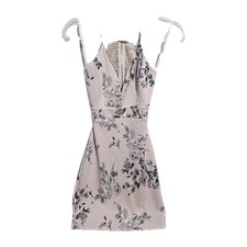 Windsor Floral Lace Halter Dress