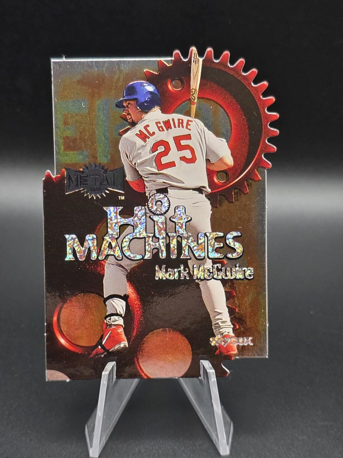 Mark McGwire - 2000 Skybox Metal, Hit Machines Die Cut #2