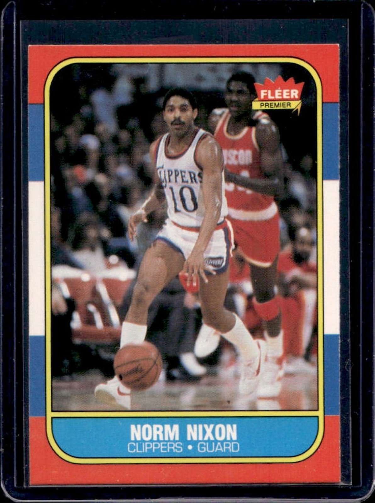 1986-87 Fleer Norm Nixon #80 Clippers