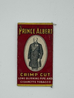 cigarette prince Vintage Prince Albert Rolling Papers Booklet Partial Tobacco RJ Reynolds