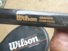 Wilson Graphite Force Midsize Tennis Racquet w Leather Grip and Cover 4 3/8 — photo 4