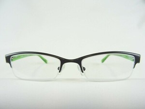 Gunstige Damen Brille Schmal Schwarz Grun Halbrandlos Jung Wirkend Gr M 51 18 Ebay