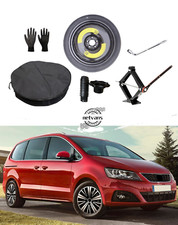 Ersatzrad Notrad 17" für SEAT ALHAMBRA mit Kit + Befestigungsschraube 125/80R17
