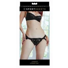 Sportsheets Entry Level Strap-on Harness - Black