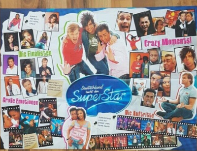 Deutschland sucht den Super-Star - Poster A2 Das Magazin Bild Plakat