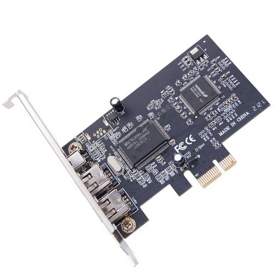 PCIE PCI-E FIREWIRE IEEE 1394 3 PORT FIRE WIRE CONTROLLER CARD FOR DESKTOP PC y7 - Image 3 of 4