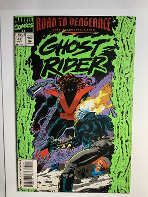 Ghost Rider #42 VF 1993 Marvel Comics Road To Vengeance