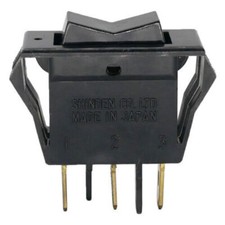 1PC SDW-115-13-2 3pin 3gear 10A250VAC Rocker Switch Double Reset Switch