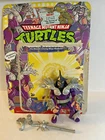 ⚡️TMNT Vintage Teenage Mutant Ninja Turtles Super Shredder 1991 w/ Card Back