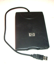 HP USB External 3.5 Floppy Disk Drive Mitsumi Model D353FUE Tested Works.