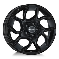 4 cerchi in lega NAD MAK EXPRESS 6,5x16 5x130 ET 55 GLOSS BLACK per RENAULT