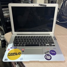 APPLE MACBOOK AIR 13" MID-2013 CORE I5-4250U 1.3GHZ 4GB RAM NO HD .