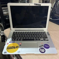 APPLE MACBOOK AIR 13" MID-2013 CORE I5-4250U 1.3GHZ 4GB RAM NO HD .