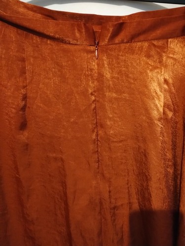 George Asymmetric Rust Skirt Size UK 20 - Picture 4 of 4