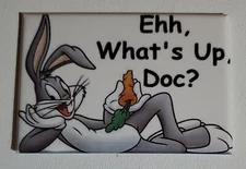 Bugs Bunny Looney Toons Refrigerator Magnet 2" by 3" fridge