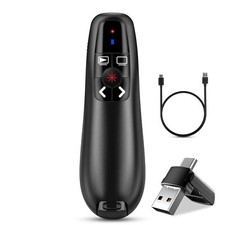 2-in-1 USB C Presentation Clicker Clicker for PowerPoint Presentations Rechar...