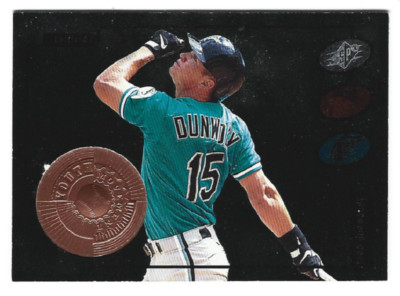TODD DUNWOODY 1998 SPx Finite Baseball YM # 19 Florida Marlins / 5000 NM - MT