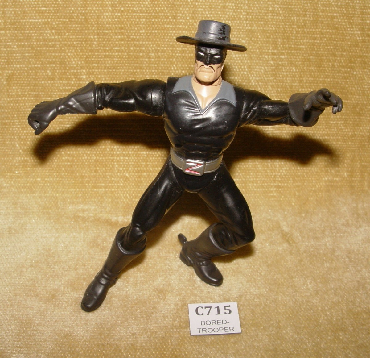置物   1997 YEAR FIGURINE VINTAGE ZORRO - CLASSIC ZORRO - 6